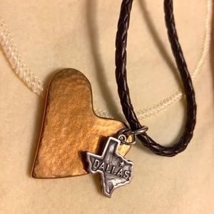 James Avery Rope Necklace with charms